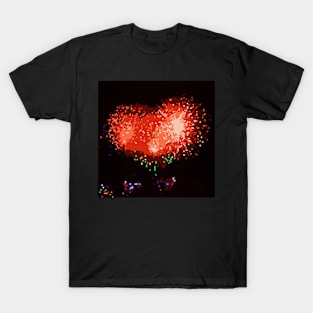 Pixel Firework No.22 T-Shirt